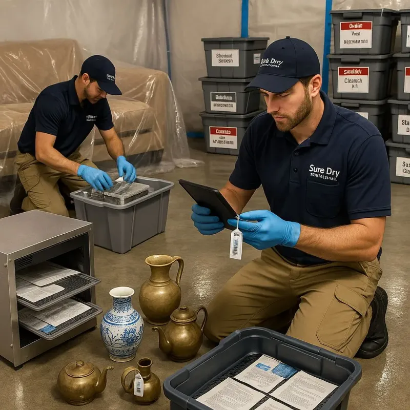 Content Protection and Restoration process in Kirtland, NM