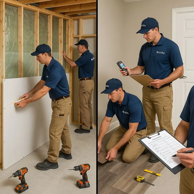 Repairs and Reconstruction process in Kirtland, NM